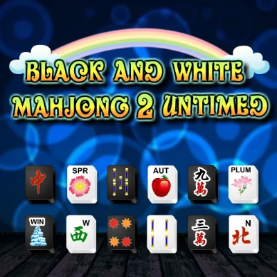  Black and White Mahjong 2 Untimed 