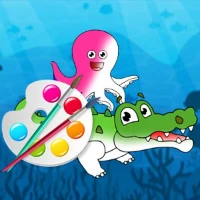  Sea Creatures Coloring Book unblocked free