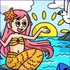 Mermaids Spot The Differences Gameplay GIF Small
