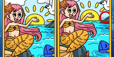  Mermaids Spot The Differences unblocked free