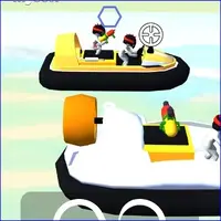 Speedboat Water Shooting Game Gameplay GIF Large