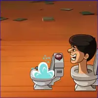 Weird Toilet Flush Defend the City Gate Gameplay GIF Large