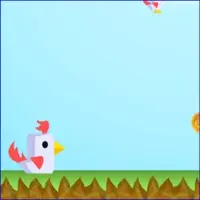Chicken Jump Run Gameplay GIF Large