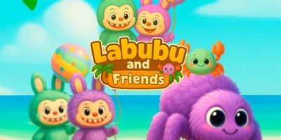  Labubu Friends Escape Island 2Player unblocked free