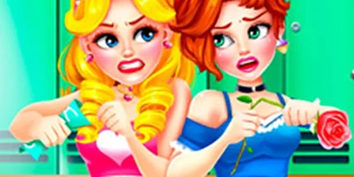  School Girls Battle Beauty Salon unblocked free