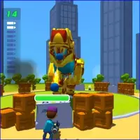 Dino Hide N Shoot Gameplay GIF Large
